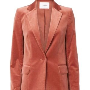 Frame Spice Velvet Blazer